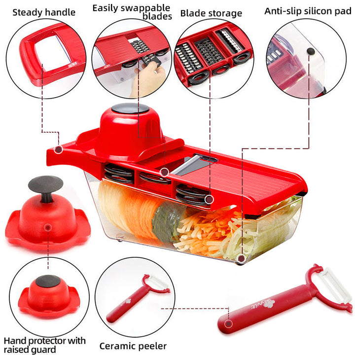 10 in 1 Vegatable And Fruit Cutter For cut the vegitables in easy way